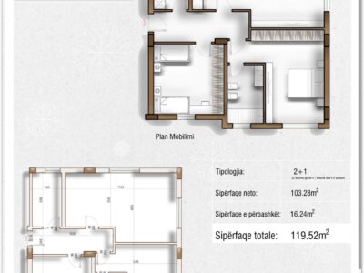 APARTAMENT 2,PALM HILL RESIDENCE,TIRANË