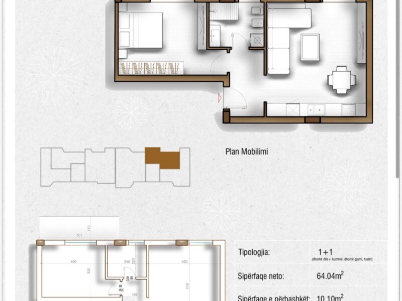 APARTAMENT 3,PALM HILL RESIDENCE,TIRANË