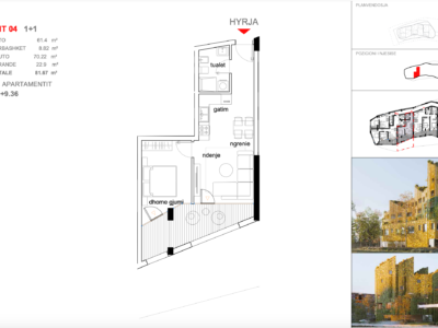 Apartamenti 4,KOMPLEKSI ARMADILLO,TIRANE