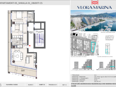Apartment 1,Projekti VLORA MARINA,VLORE