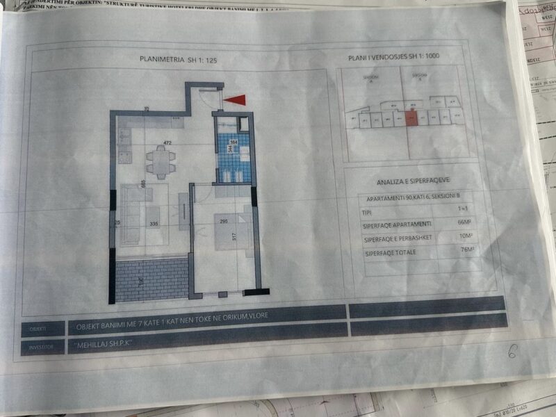 SHITET APARTAMENTI NË ORIKUM,VLORË