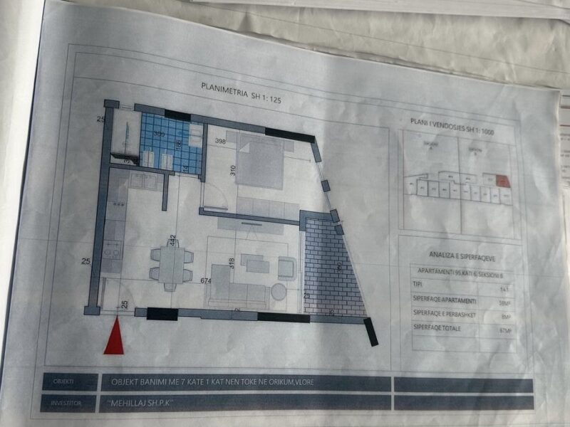 SHITET APARTAMENT NË ORIKUM,VLORE