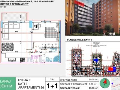 Shitet apartament në Astir,Tiranë📍