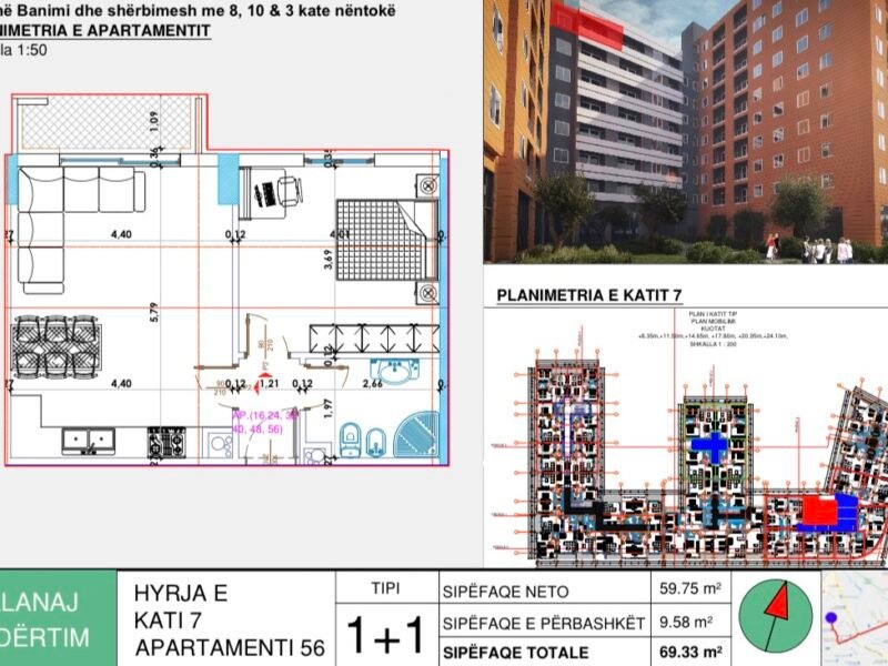 Shitet apartament në Astir,Tiranë📍