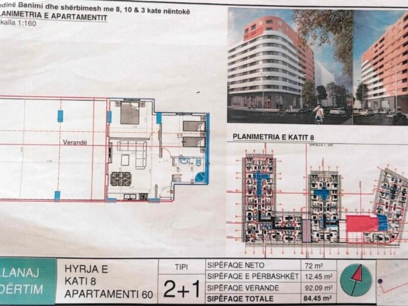 Shitet apartament në Astir,Tiranë📍
